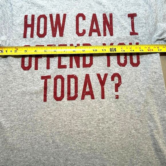 Graphic T Shirt Size Sm How Can I Offend You Today Funny Sarcastic T Shirt - Picture 4 of 6